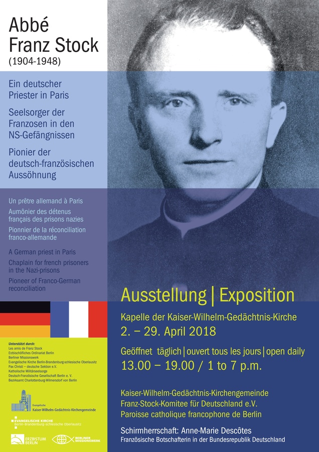 Plakat Franz-Stock-Ausstellung Berlin