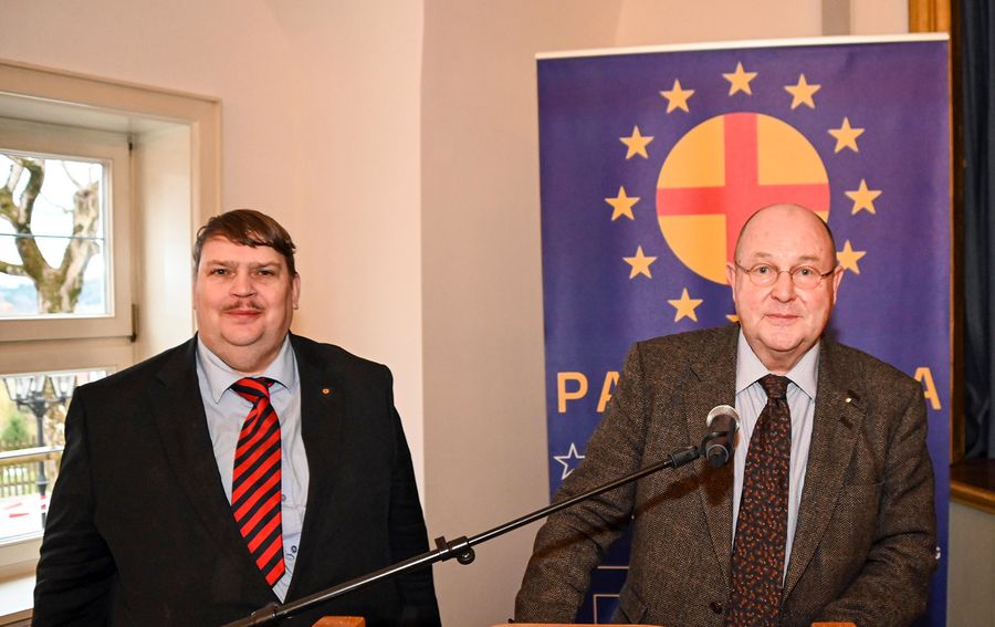 Paneuropaunion Dr. h.c. Bernd Posselt und Thomas Bertram / Foto: Egon Lippert