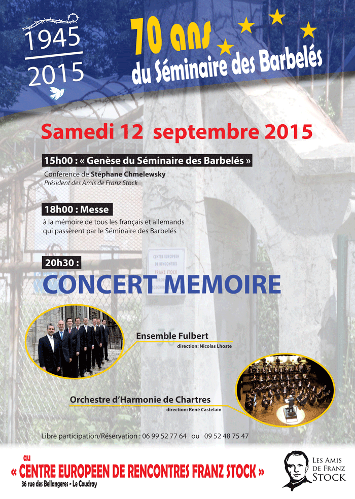 Plakat Veranstaltungen 12.09.2015
