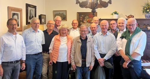 Besuchergruppe Abiturienten Franz-Stock-Gymnasium 1976